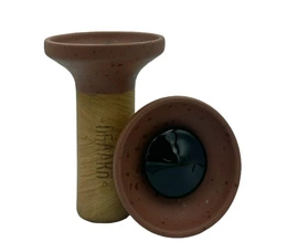 Hookah bowl Oblako Flow - Black on Brown
