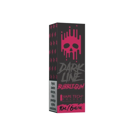 Liquid Dark Line 10ml - Bubble Gum 6mg