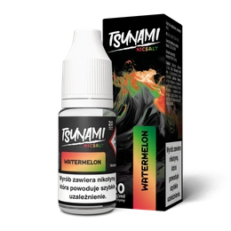 E-liquid Tsunami Salt 10ml - Watermelon 20mg