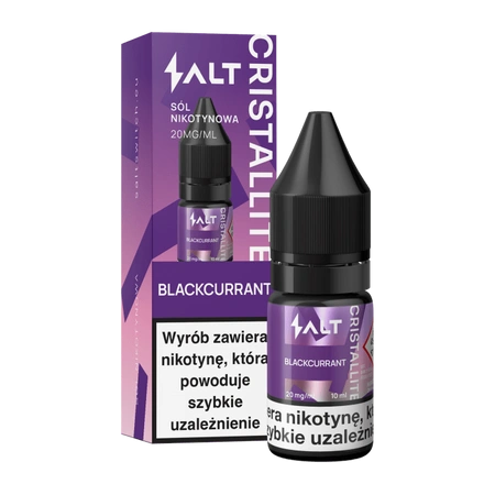 Liquid Crystallite 10ml - Blackcurrant 20mg