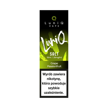 Liquid Luniq Salt 10ml - Grape Passionfruit 20mg