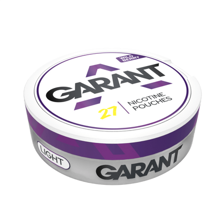 10 X Nikotinbeutel GARANT (Grant) Regular - Wild Berry 25mg