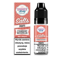 Liquid Dinner Lady 10ml - Strawberry Watermelon 20mg