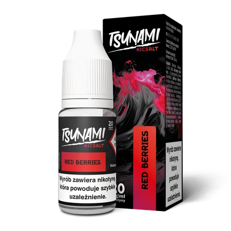 Liquid Tsunami Salt 10ml - Red Berries 20mg