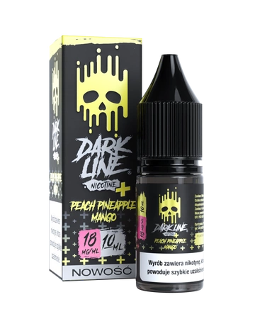 E-liquid Dark Line Nicotine+ 10ml - Peach Pineapple Mango 18mg
