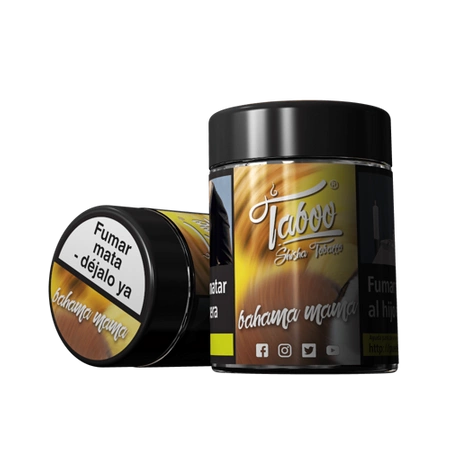 Tytoń do shishy TABOO Bahama Mama 50g (Ananas | Banan | Kokos) 