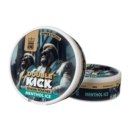 Nicotine Pouche Aroma King NoNic Double Kick - Menthol Ice 10mg