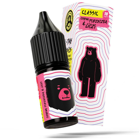 Liquid GO BEARS Classic 10ml - Czarna Porzeczka Liczi 18mg