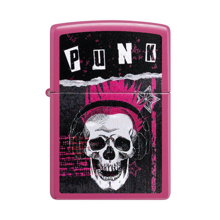 Feuerzeug ZIPPO - PINK PUNK SKULL