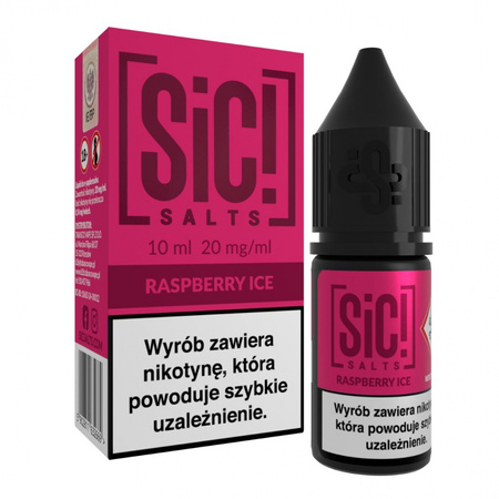 Liquid SIC! Salt 10ml - Raspberry Ice 20mg