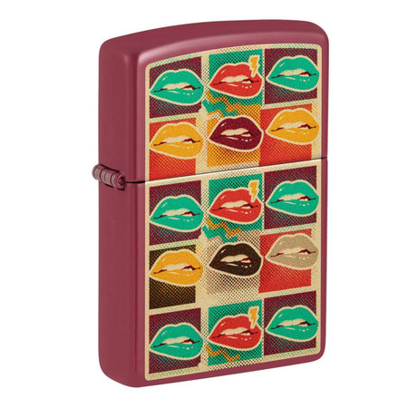 Feuerzeug ZIPPO - POP ART LIPS DESIGN