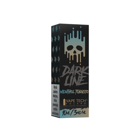 Liquid Dark Line 10ml - Menthol Tobacco 3mg