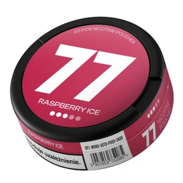 Woreczki Nikotynowe 77 Raspberry Ice 10,4mg