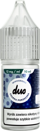 Liquid DUO 10ml - Winogrono Czarna Porzeczka 12mg