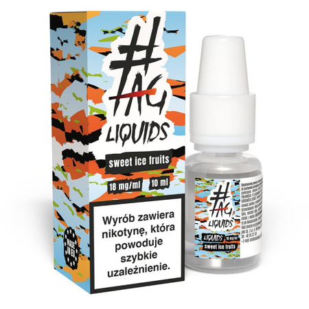 Liquid #TAG Classic 10ml - Sweet Ice Fruits 18mg