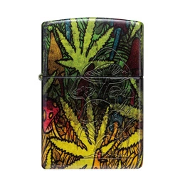 Zapalniczka ZIPPO - COUNTER CULTURE LEAVES