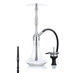 Wasserpfeife Aladin Rocket Silver Clear