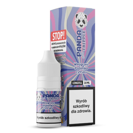 Longfill Panda Tripple 10ml - Winogrono Poziomka & Cytrusy