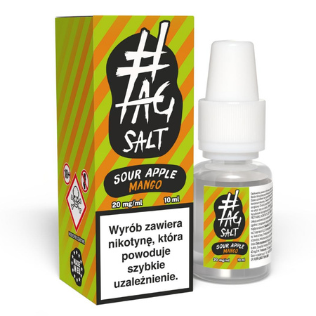 Liquid #TAG Salt Sour 10ml - Apple Mango 20mg