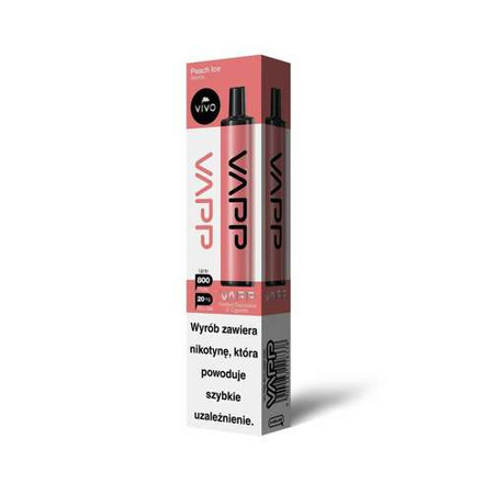 Einweg E-Zigarette VIVO VAPP Peach Ice 20mg