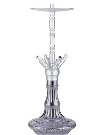 Waterpipe WD Hookah Alu Black A43A-24 Grey