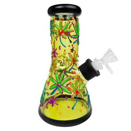 Bongopfeife High Fly (SI) - Glow Yellow (w.20cm)