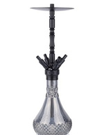 Кальян WD Hookah Alu Black A43B-7 Grey
