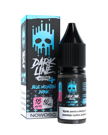 Liquid Dark Line Nicotine+ 10ml - Blue Mountain Drink 18mg