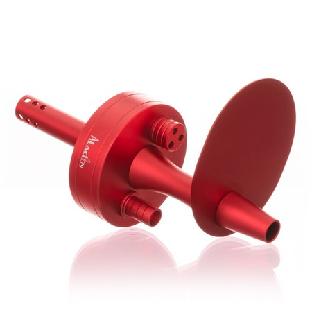 Wasserpfeife Aladin 2Go Alu Red + Case