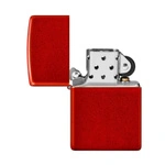 Zapalniczka ZIPPO - REGULAR METALLIC RED