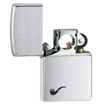 Lighter ZIPPO - PIPE CHROME BRUSHED