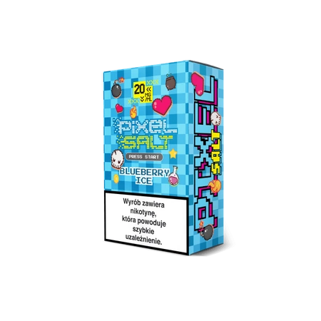 Liquid PIXEL Salt 10ml - Blueberry Ice 20mg