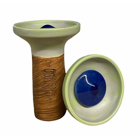 Shisha-Kopf Oblako Flow Blue On Grey/Green
