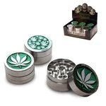 Tobacco grinder - Green Metal