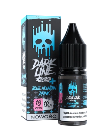 E-liquid Dark Line Nicotine+ 10ml - Blue Mountain Drink 18mg