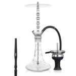 Wasserpfeife Aladin Alux 6 Silver
