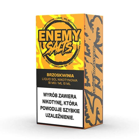 Liquid Enemy Salts 10ml - Brzoskwinia 18mg