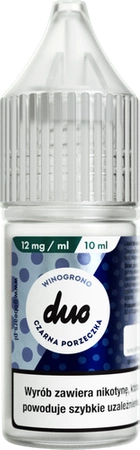 Liquid DUO 10ml - Winogrono Czarna Porzeczka 12mg