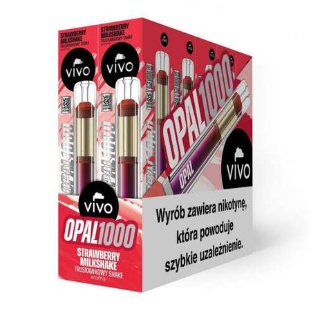 Einweg E-Zigarette VIVO OPAL - Strawberry Milkshake 20mg