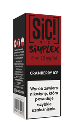 Liquid SIC! NIC 8ml - Cranberry Ice 18mg