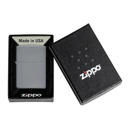 Feuerzeug ZIPPO - REG FLAT GREY