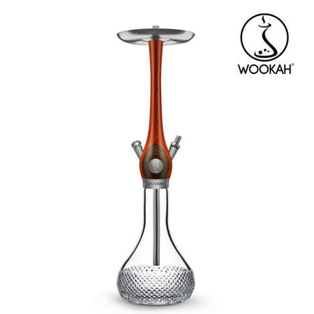 Wasserpfeife Wookah Mastercut Crystal Quills Padouk/Wenge