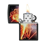 ZIPPO - Gold Football Player Matte