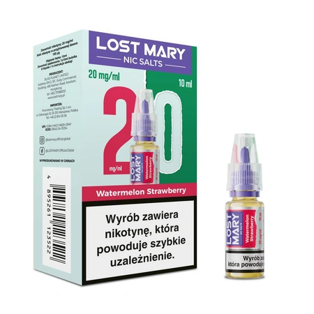Liquid Lost Mary 10ml - Watermelon Strawberry 20mg
