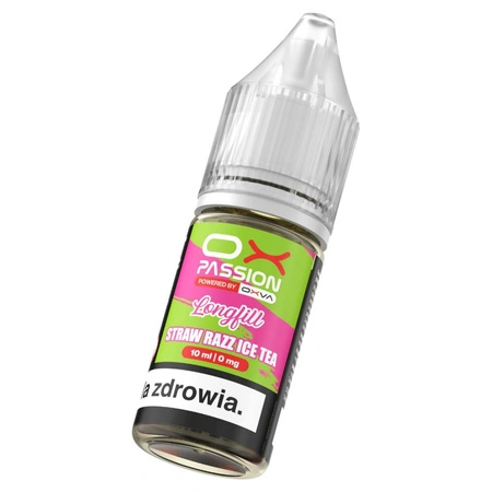 Longfill OX Passion 10ml - Strawberry Razz Ice Tea