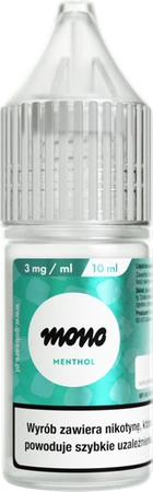 Liquid MONO 10ml - Menthol 3mg