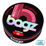 Nikotinbeutel BAGZ Raspberry EXTREME 5/6 20mg