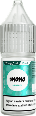 Liquid MONO 10ml - Menthol 12mg