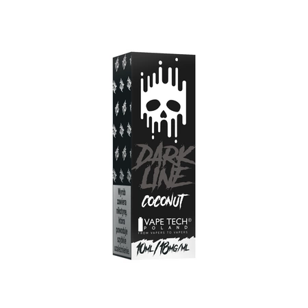 Liquid Dark Line 10ml - Coconut 18mg