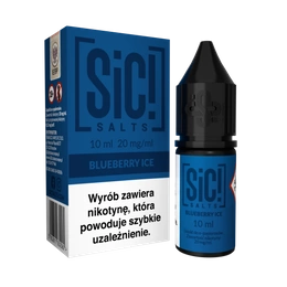 Liquid SIC! Salt 10ml - Blueberry Ice 20mg